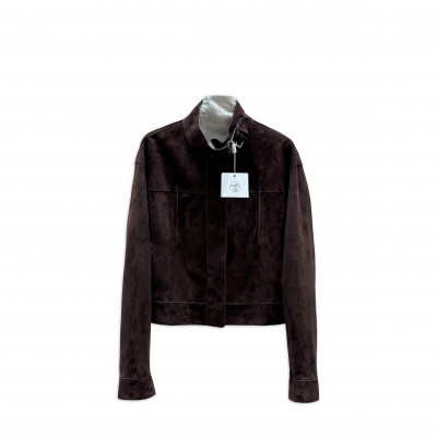 HERMES STAND-UP COLLAR JACKET